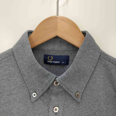 フレッドペリー FRED PERRY ロゴ刺繍 半袖ポロシャツ メンズ import:L