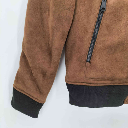 アズールバイマウジー AZUL by moussy ECO SUEDE G-1 BLOUSON スエード 襟ボア ジャケット メンズ JPN:M