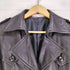 acide lamb leather ラムレザーチェスターコート レディース 38