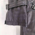 acide lamb leather ラムレザーチェスターコート レディース 38