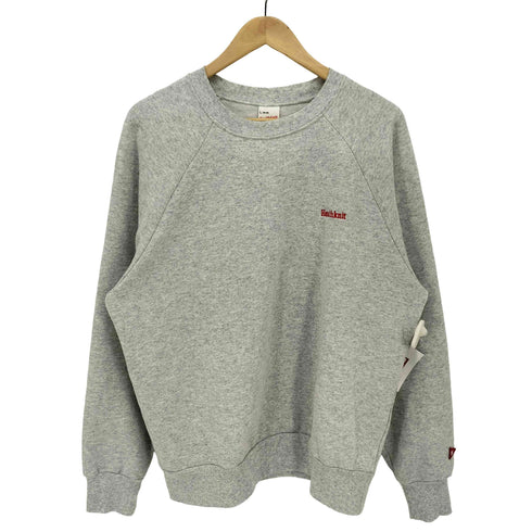 ヘルスニット Healthknit CLASSIC SWEAT ロゴ 刺繍 クルーネック スウェット メンズ import:L