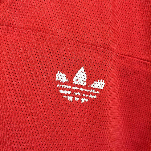 アディダス adidas 90S トレフォイルロゴ メッシュ 半祖Tシャツ メンズ