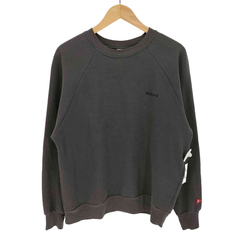 ヘルスニット Healthknit CLASSIC SWEAT ロゴ 刺繍 クルーネック スウェット メンズ import:L