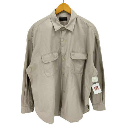 ジャーナルスタンダードホームステッド JOURNAL STANDARD J.S HOMESTEAD 30/-TWILL ワークシャツ メンズ JPN:L