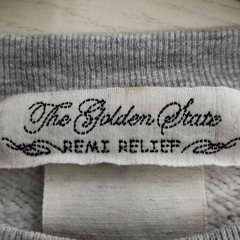 レミレリーフ REMI RELIEF M.I.T クルーネックスウェット レディース FREE