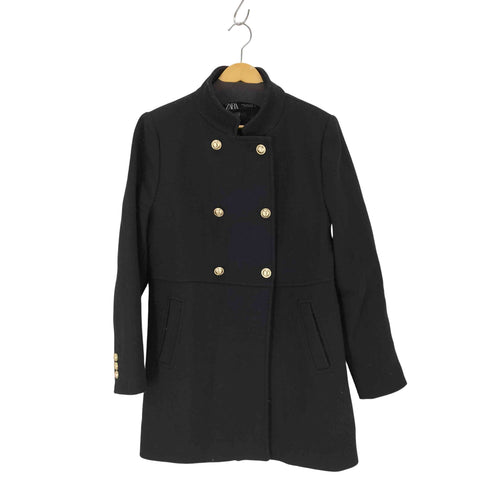 ザラ ZARA ウール ダブルブレストコート レディース import:XL
