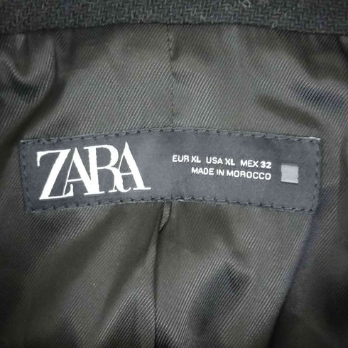 ザラ ZARA ウール ダブルブレストコート レディース import:XL