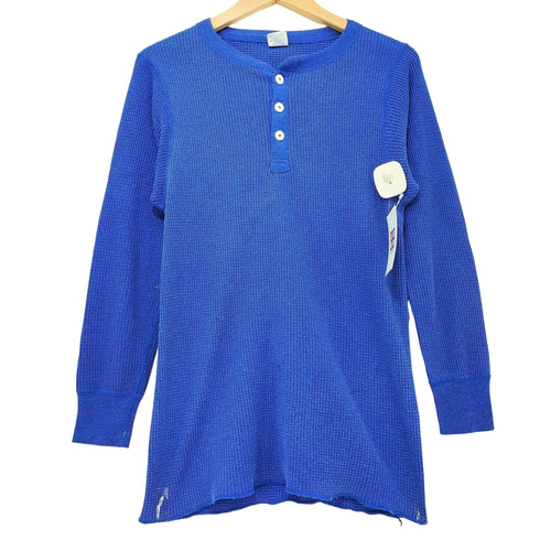 ジェイイーモーガン J.E.MORGAN 90s USA製 ヘンリーネック サーマル メンズ import:L