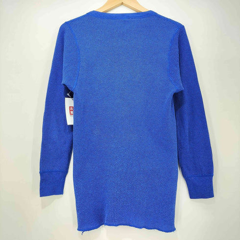 ジェイイーモーガン J.E.MORGAN 90s USA製 ヘンリーネック サーマル メンズ import:L