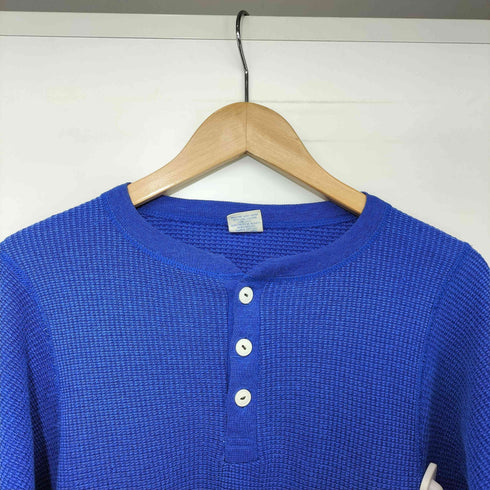 ジェイイーモーガン J.E.MORGAN 90s USA製 ヘンリーネック サーマル メンズ import:L