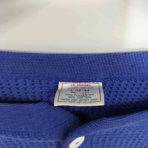 ジェイイーモーガン J.E.MORGAN 90s USA製 ヘンリーネック サーマル メンズ import:L