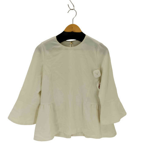 ユナイテッドアローズグリーンレーベルリラクシング UNITED ARROWS green label relaxing パウドレ ペプラム ブラウス レディース