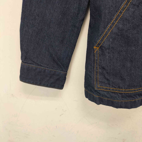 ザラ ZARA デニムジャケット カバーオール メンズ import:L