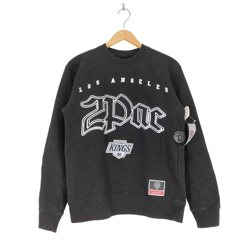 ミッチェルアンドネス mitchell&ness 2PAC X LA KINGS CREWNECK スウェット メンズ import:S