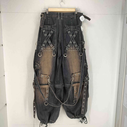 トリップニューヨークシティ TRIPP NYC X-STRAP PANT BLACK DENIM メンズ JPN:S