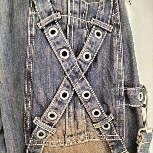 トリップニューヨークシティ TRIPP NYC X-STRAP PANT BLACK DENIM メンズ JPN:S