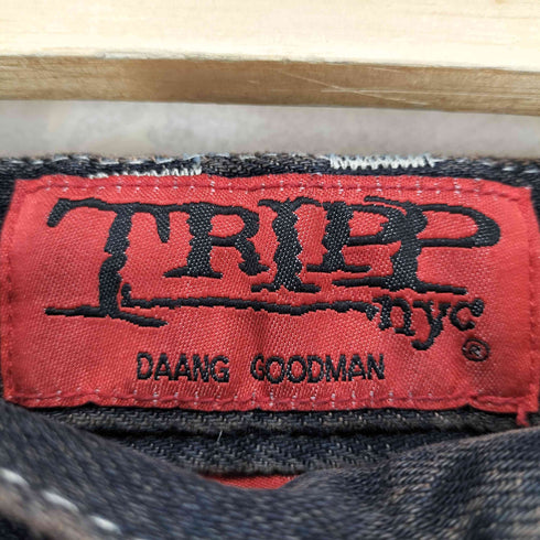 トリップニューヨークシティ TRIPP NYC X-STRAP PANT BLACK DENIM メンズ JPN:S