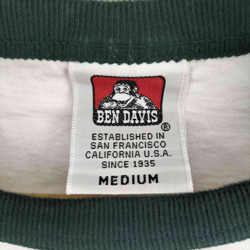 ベンデイビス BEN DAVIS ラグランスリーブ 五分丈 カットソー メンズ JPN:M