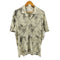 ザラ ZARA 総柄 オープンカラー S/S シャツ メンズ import:XL