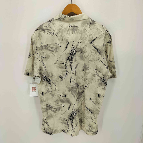 ザラ ZARA 総柄 オープンカラー S/S シャツ メンズ import:XL