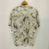 ザラ ZARA 総柄 オープンカラー S/S シャツ メンズ import:XL