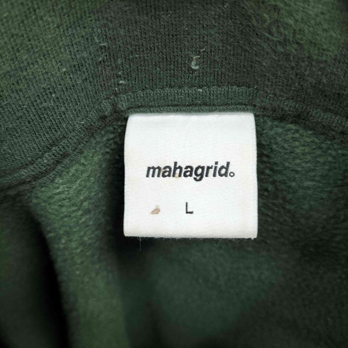 マハグリッド mahagrid ハーフジップ スウェット メンズ JPN:L