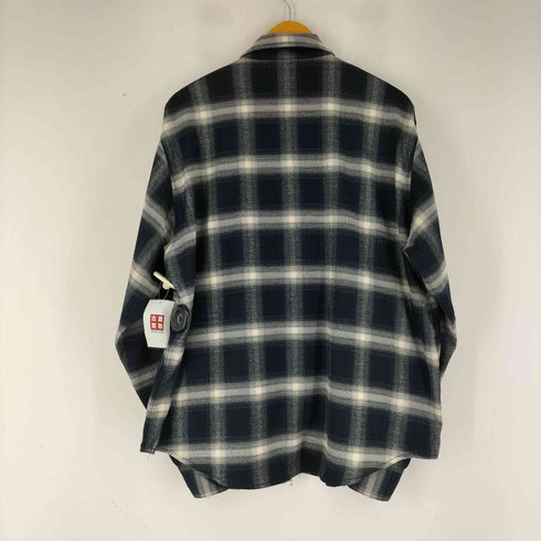 ハフ HUF オンブレ ジップアップ ジャケット PLAID ZIP SHIRT メンズ JPN:M
