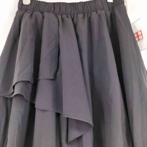 センスオブプレイス SENSE OF PLACE アシメティアードスカート レディース ONE SIZE