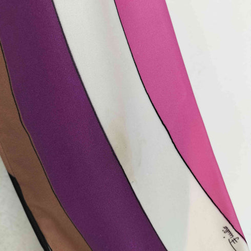 エミリオプッチ EMILIO PUCCI 総柄 クロップド ハイネック トップス レディース import:M