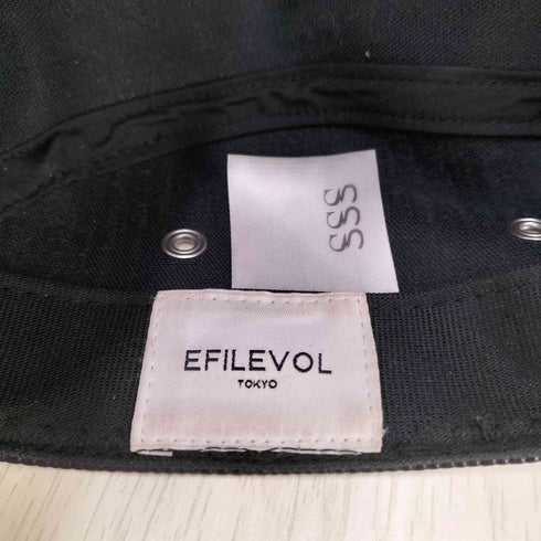 エフィレボル .efiLevol ハトメ デザインキャップ メンズ