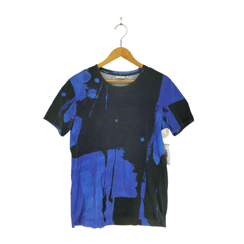 カルバンクライン CALVIN KLEIN スプラッターペイントプリント S/S Tシャツ メンズ M