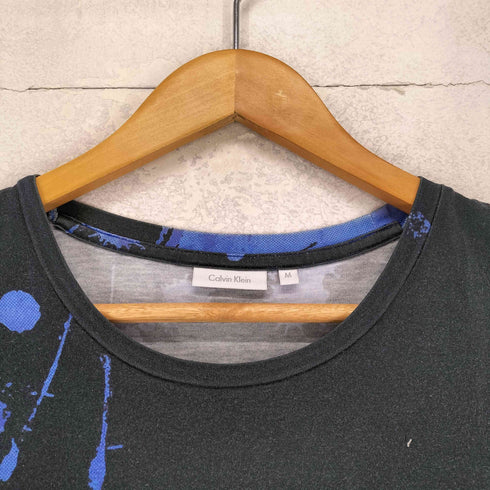 カルバンクライン CALVIN KLEIN スプラッターペイントプリント S/S Tシャツ メンズ M