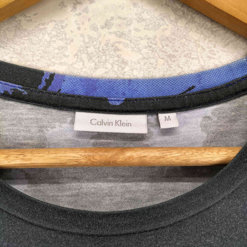 カルバンクライン CALVIN KLEIN スプラッターペイントプリント S/S Tシャツ メンズ M