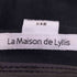 ラメゾンドリリス La Maison de Lyllis レザーパイピング ベレー帽 レディース FREE