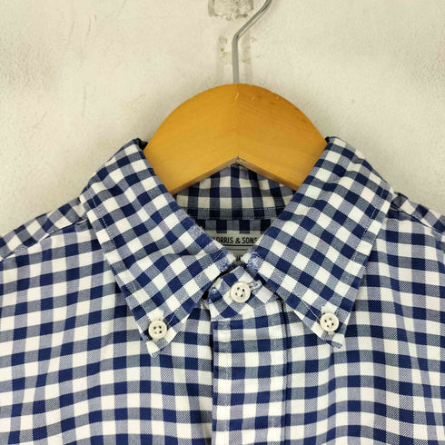 モリスアンドサンズ MORRIS & SONS チェック柄 L/S BD シャツ メンズ JPN:1