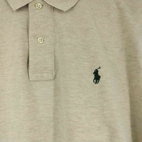 ポロバイラルフローレン Polo by RALPH LAUREN スモールポニー刺繍 S/S ポロシャツ メンズ import:L