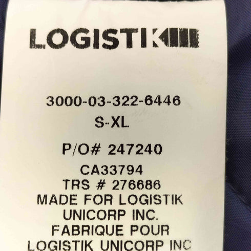 LOGISTIK メールデリバリージャケット メンズ