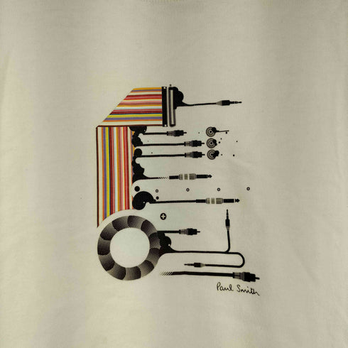 ポールスミス Paul Smith フロントプリント S/S Tシャツ レディース import:M