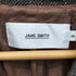 JANESMITH MIX ファー ツイード テーラード ジャケット レディース JPN:34