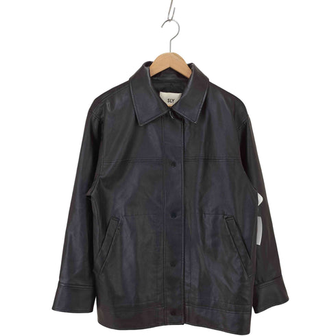 スライ SLY COATING F LEATHER ジャケット レディース FREE