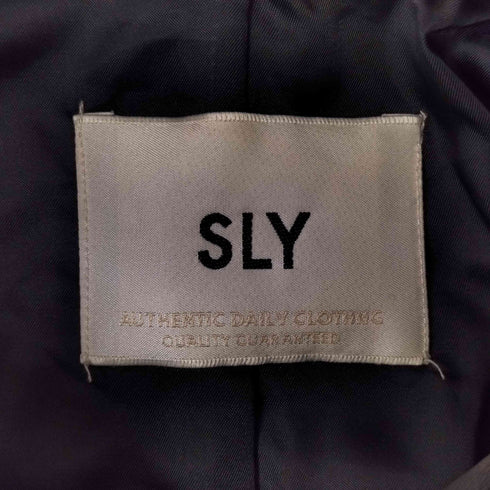 スライ SLY COATING F LEATHER ジャケット レディース FREE