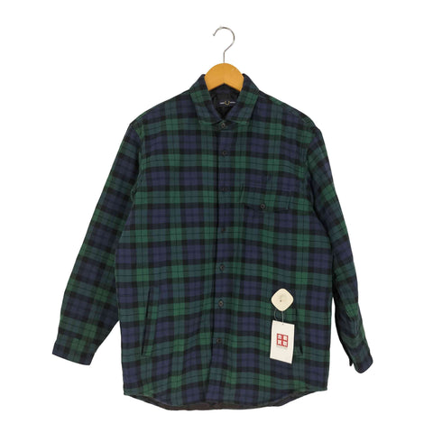 フレッドペリー FRED PERRY キルテッドタータンシャツ メンズ import:S