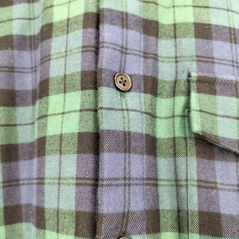 フレッドペリー FRED PERRY キルテッドタータンシャツ メンズ import:S