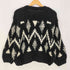 ロートレアモン LAUTREAMONT HAND KNIT ウールアクリルナイロン総柄ニット レディース