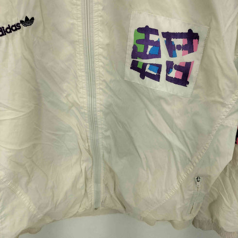 アディダス adidas 80~90s プリントジップアップジャケット メンズ 48