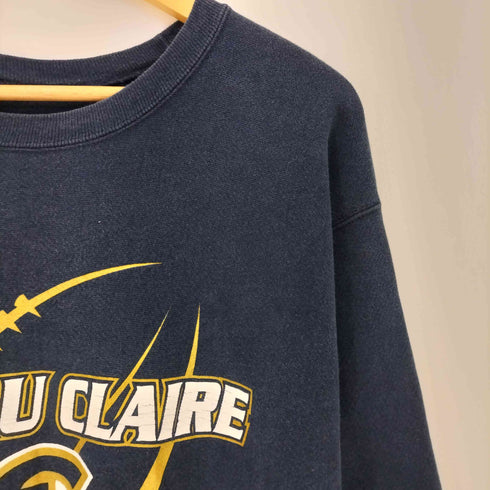 チャンピオン Champion 00s PREMIUM REVERSE WEAVE UW EAU CLAIRE プリント クルーネックスウェット メンズ