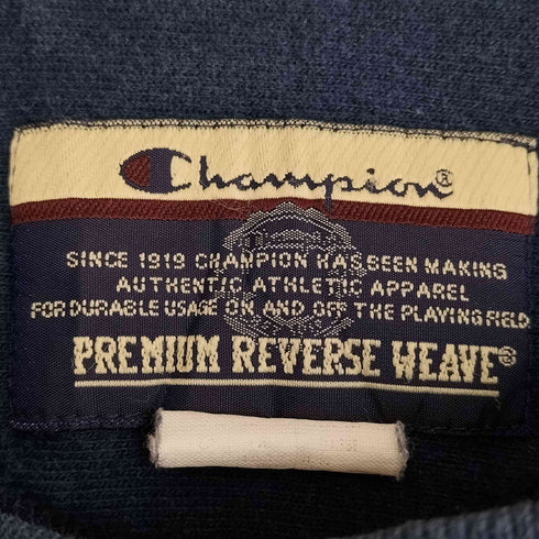 チャンピオン Champion 00s PREMIUM REVERSE WEAVE UW EAU CLAIRE プリント クルーネックスウェット メンズ