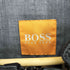 ボスヒューゴボス BOSS HUGO BOSS ラムレザー エポレット ロゴプレート フラップポケット ダブルジップ シングルライダース ジャケット メンズ DE:46
