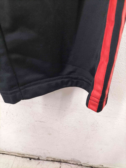 アディダス adidas デサント製 3ストライプ トラックジャケット トラックパンツ ジャージセットアップ メンズ L