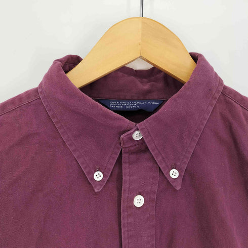 ノーティカ NAUTICA ロゴ刺繍 B.D 長袖シャツ メンズ L/G